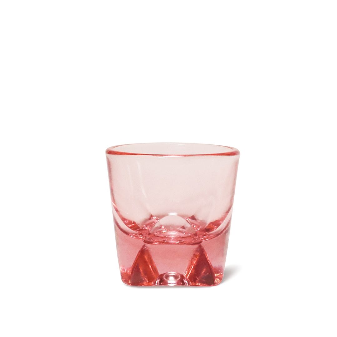 Rose espresso glassware rental