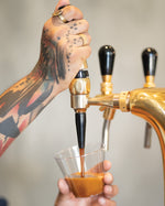 Load image into Gallery viewer, Close up image of the Tap Bar installation pour
